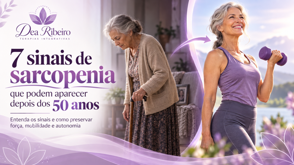 7 SINAIS DE SARCOPENIA DEPOIS DOS 50 ANOS: Seu Corpo Está Dando Estes Alertas?
